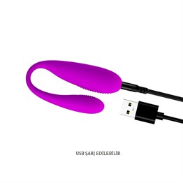 Pretty Love USB Şarjlı 12 Titreşimli Uzaktan Kumandalı Vibratör